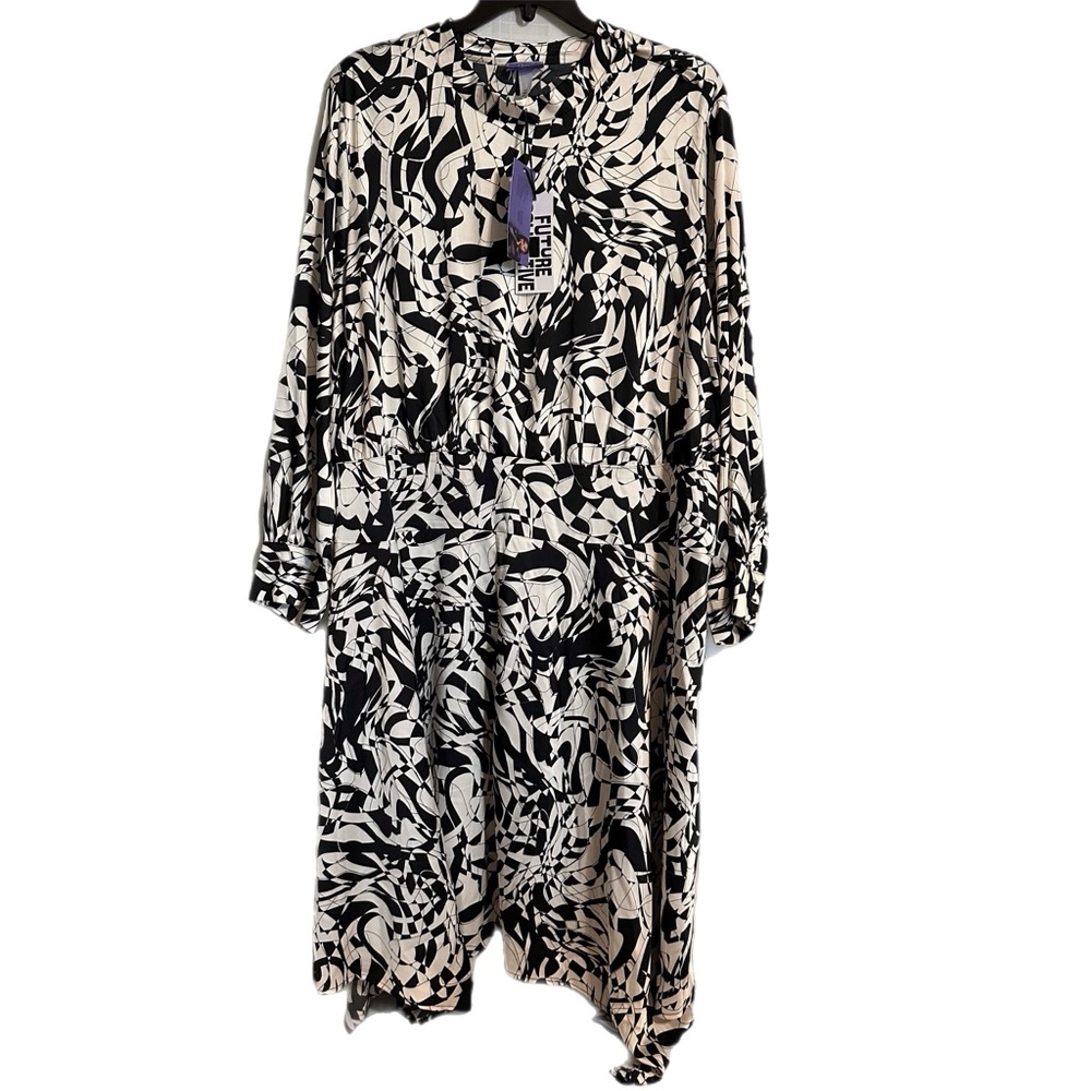 Future Collective Black and White Dress